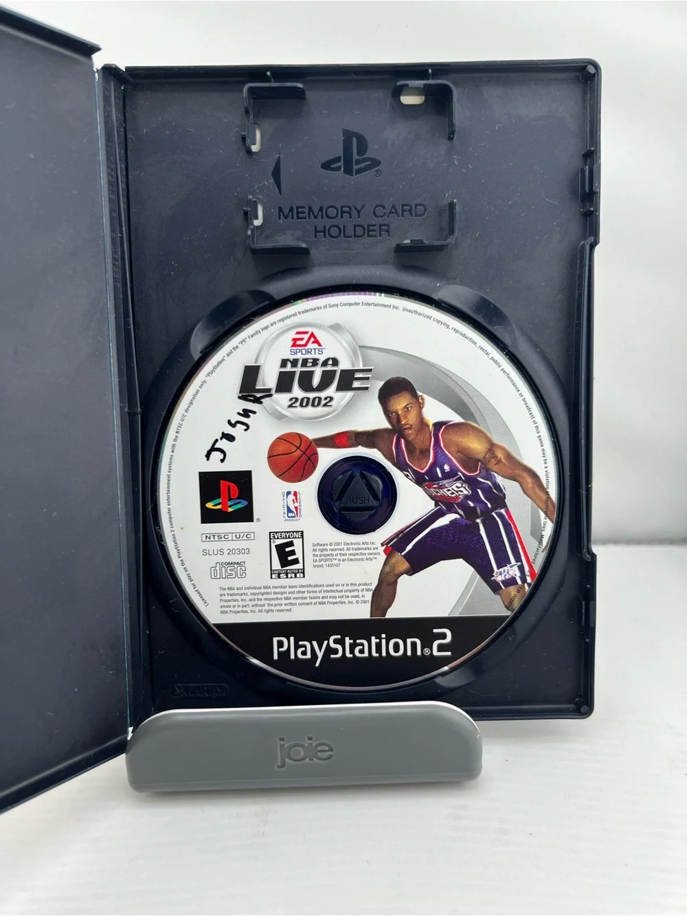 📀EA Sports NBA Live 2002 PlayStation 2 Game - Black/Orange